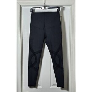 Fanka Body Sculpt Side Pocket Leggings Women's Large Black Compression Athletic